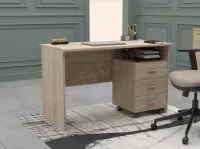 Basic konténeres íróasztal 2 BL